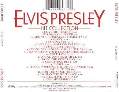 Hit Collection - Germany 2007 - Sony/BMG 88697 08971 2