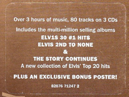 Elvis Presley Hitstory - BMG 82876 71247 2 - USA 2005