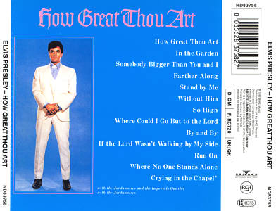 How Great Thou Art - Germany 1991 - BMG ND 83758