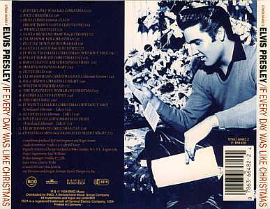 If Every Day Was Like Christmas - Germany 1996 - BMG 07863 66482 2 - Elvis Presley CD
