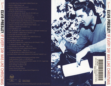 If Every Day Was Like Christmas - USA 1997 - BMG Direct Marketing 07863 66482 2 / D108799 - Elvis Presley CD