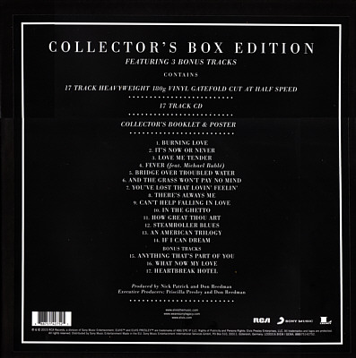 If I Can Dream - Elvis Presley with the Royal Philharmonic Orchestra -Collector's Box Edition - EU 2015 - Sony Legacy Sony Legacy 88875142752 - Elvis Presley CD