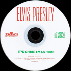 Elvis Presley CD It's Chrismas Time - USA 2003 - BMG 75517449321 - Elvis Presley CD