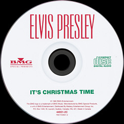 It's Chrismas Time - Canada 2001 - BMG Special Products Madacy 7551744931 2 - Elvis Presley CD