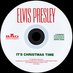 It's Chrismas Time - USA 1999 - BMG 75517449312 - Elvis Presley CD