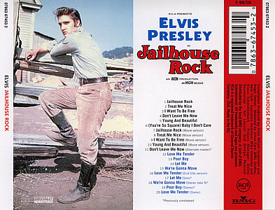 Jailhouse Rock / Love Me Tender - EU 2004 - BMG 07863 67453 2 - Elvis Presley CD
