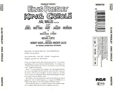 King Creole (flash series) - Germany 1987 - BMG ND 83733