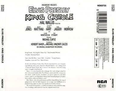 King Creole (Flash Series) - Germany 1988 - BMG ND 83733 - Elvis Presley CD