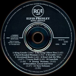 King Creole - Germany 1994 - BMG ND 83733