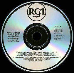 King Creole - USA 1988 - BMG 3733-2-R