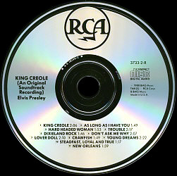King Creole - USA 1991 - BMG 3733-2-R