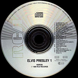 Elvis Presley 1 - Laser Plus -  France 1990 - BMG ND 90326 - Elvis Presley CD