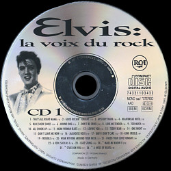 Elvis: la voix du rock - France 1998 - BMG 74321103432 - Elvis Presley CD