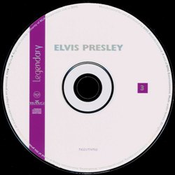 Disc 3 - Legendary Elvis Presley - Australia 2000 (2nd pressing) - BMG 74321 77478 2