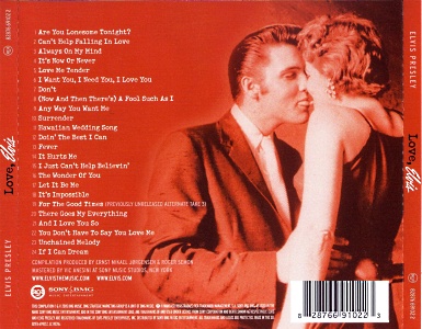 Love, Elvis - Germany 2006 - Sony-BMG 82876 69102 2