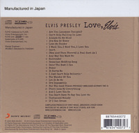 Love, Elvis - K2 HD CD - Japan 2013 - Sony Music 88765440072