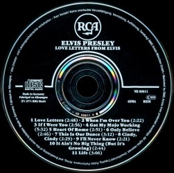 Love Letters From Elvis - BMG ND 89011 - Germany 1990