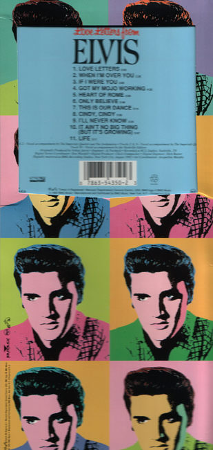 Love Letters From Elvis - BMG 07863-54350-2 - USA 1992
