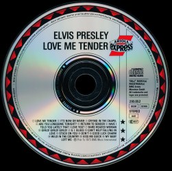 Love Me Tender (Ariola Express) - Germany 1993 - BMG 295 052