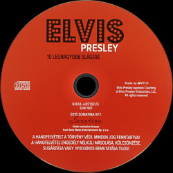 Love Me Tender - 10 Legnagyobb Slgere - Sonatina Hungary 2015 - Elvis Presley CD