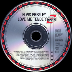 Love Me Tender (Ariola Express) - Germany 1997 - BMG 295 052 - Elvis Presley CD