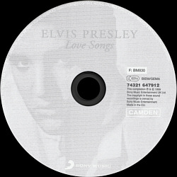 Love Songs - EU 2014 - Sony 74321 64791 2 - Elvis Presley CD