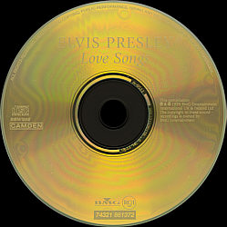 Love Songs - Italy 2001 - BMG 74321 86137 2 - Elvis Presley CD