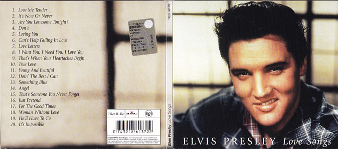 Love Songs - Italy 2001 - BMG 74321 86137 2 - Elvis Presley CD