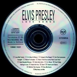 Love Songs - Netherlands 1992 - BMG 120682 74321