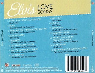 Love Songs (Time Life) - USA 2011 - Time Life 26082-D (88697817172)