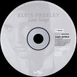 Love Songs - UK (EU) 2002 - BMG 74321 64791 2 - Elvis Presley CD