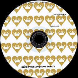 Love Songs - Canada 1998 - BMG BG2 67595 (CRC) - Elvis Presley CD