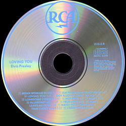 Loving You - Canada 1992 - BMG 1515-2-R - Elvis Presley CD