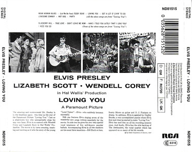 Loving You (Flash Series) - Germany 1988 - BMG ND 81515 - Elvis Presley CD