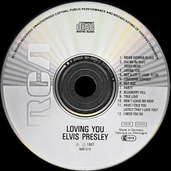 Loving You (Flash Series) - Germany 1988 - BMG ND 81515 - Elvis Presley CD