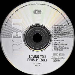 Loving You (Flash Series) - Germany 1988 - BMG ND 81515 - Elvis Presley CD