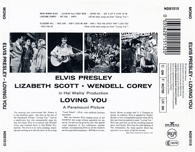 Loving You - Germany 1993 - BMG ND 81515