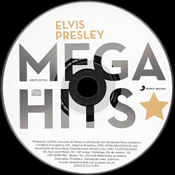 Mega Hits - Brazil 2015 - Sony 88875097512 - Elvis Presley CD