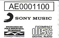 Mega Hits - Brazil 2016 - Sony 88875097512 AE1000  - Elvis Presley CD