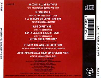 Memories Of Christmas - USA 1987 - BMG 4395-2-R