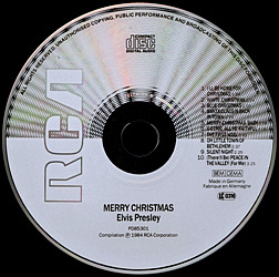 Merry Christmas - Germany 1985 - RCA PD 85301
