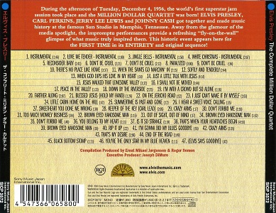 The Complete Million Dollar Quartet - Japan 2012 - Sony Music SICP 3572