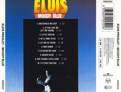 Moody Blue - BMG ND 90252 - Germany 1993