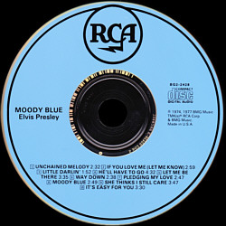 Moody Blue - Columbia House - BMG BG2-2428 - USA 1994 - Elvis Presley CD