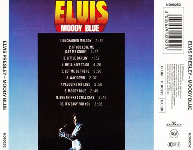 Moody Blue - Germany 1990 - BMG ND 90252