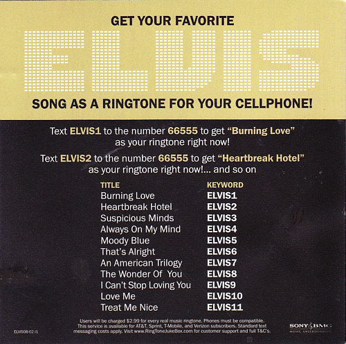 Moody Blue (remastered and bonus) - USA 2007 - Sony-BMG 07863 67931 2 - Elvis Presley CD