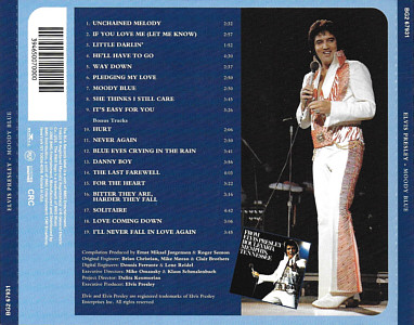 Moody Blue (remastered and bonus) - USA 2001 Columbia House - BMG BG2-67931-2 - Elvis Presley CD