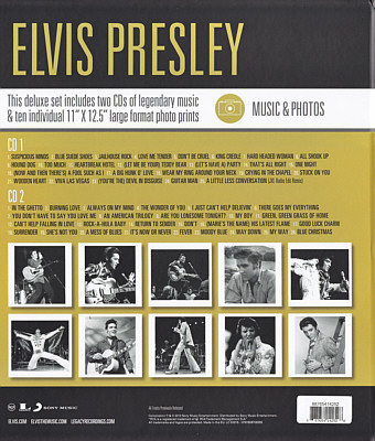 Music & Photos - EU 2013 - Sony Music 9781908709295 / 88765414252 - Elvis Presley CD