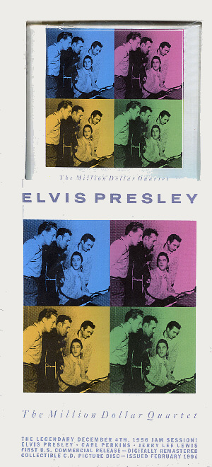 The Million Dollar Quartet - USA 1990 - BMG 2023-2-R (Longbox) - Elvis Presley CD
