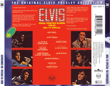 NBC TV Special - Elvis Presley CD NBC TV Special - The Original Elvis Presley Collection Vol. 30 - EU 1999 - BMG 74321 90631 2 - Elvis Presley CD